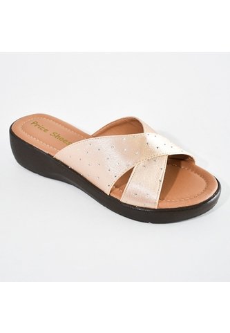 Price Shoes Sandalias Casual Mujer Plataforma 862M-10OROROSA Price Shoes