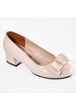 Price Shoes Tacones Casuales Con Moño Mujer 9723058NUDE de Price Shoes