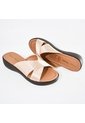 Price Shoes Sandalias Casual Mujer Plataforma 862M-10OROROSA de Price Shoes