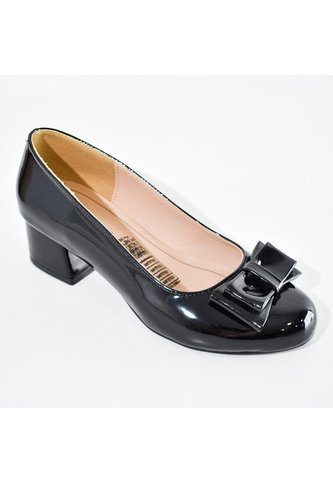 Price Shoes Tacones Casuales Con Moño Mujer 9723058NEGRO Price Shoes