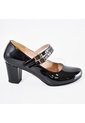 Price Shoes Tacones Doble Hebilla Mujer 9725012NEGRO de Price Shoes