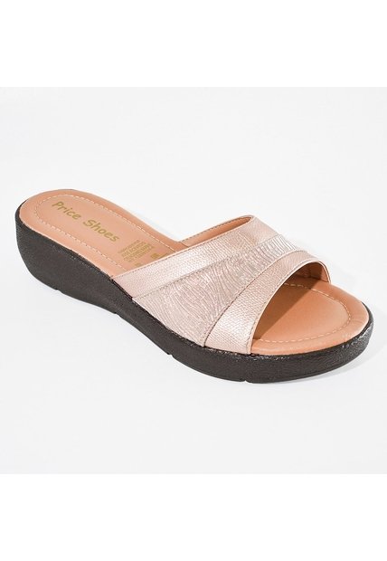Price Shoes Sandalias Casual Mujer Plataforma 862M-03OROROSA
