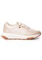 Price Shoes Tenis Moda Para Mujer 282M-521CHAMPAÑA de Price Shoes