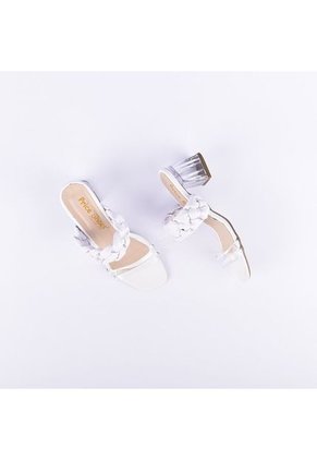 Priceshoes Sandalias Tacones Mujeres 7221001Blanco