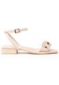 Priceshoes Sandalias Planas Mujeres 902M138BEIGE de Price Shoes