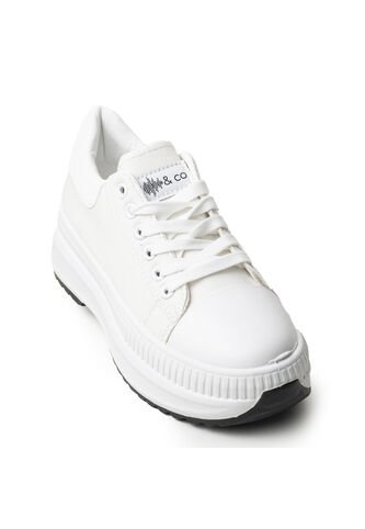Price Shoes Tenis Moda Mujer 622C62F1001BLANCO Price Shoes