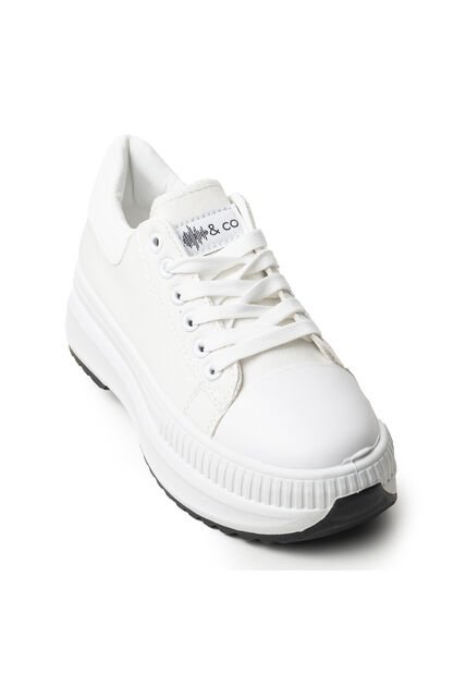 Price Shoes Tenis Moda Mujer 622C62F1001BLANCO