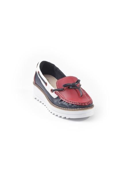 Priceshoes Mocasines Moda Mujer 752Navyrojo - Compra Ahora | Dafiti Colombia