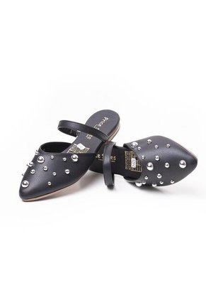 Price Shoes Zuecos Mules De Moda Para Mujer 6022423NEGRO