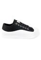 Price Shoes Tenis Moda Mujer 622B3F91002NEGRO de Price Shoes
