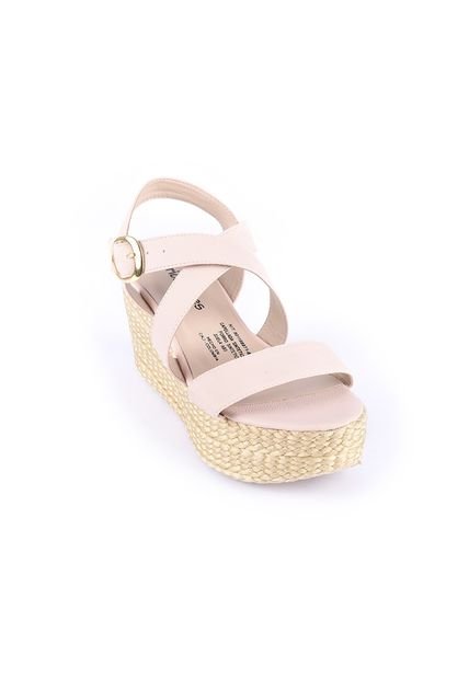Priceshoes Sandalias Plataformas Mujeres 882MilenaNude