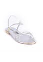 Price Shoes Sandalia Plana Para Mujer 482103PLATA de Price Shoes
