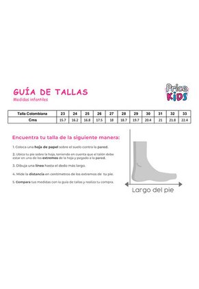 Price Shoes Tenis Infantiles Con Luces Para Niños 204GKNOGR25-SBLANCO