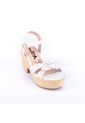 Priceshoes Sandalias Plataformas Mujeres 882MagalyBlanco de Price Shoes