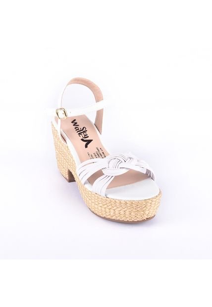 Priceshoes Sandalias Plataformas Mujeres 882MagalyBlanco