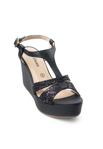 Price Shoes Sandalia Plataforma Moda Mujer 882VIVIANANEGRO Price Shoes