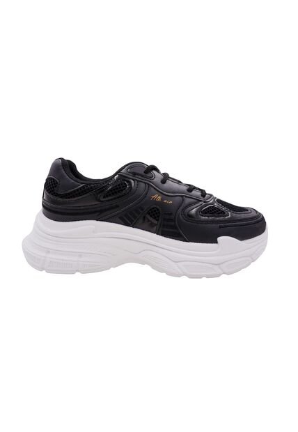 Price Shoes Tenis Moda Para Mujer 942SALLYNEGRO