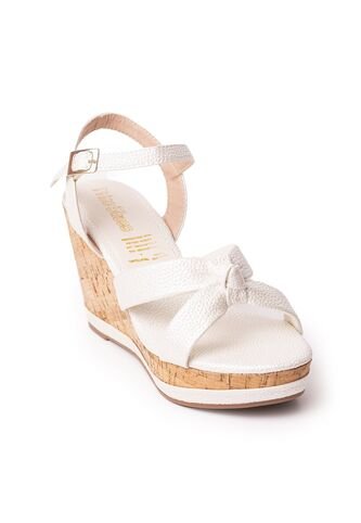 Price Shoes Sandalia Plataforma Para Mujer 462JC016PERLA Price Shoes