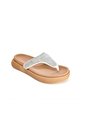 Price Shoes Sandalias Confort Brillo Mujer 912752PLATA de Price Shoes