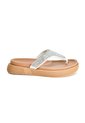 Price Shoes Sandalias Confort Brillo Mujer 912752PLATA de Price Shoes