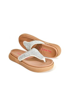 Price Shoes Sandalias Confort Brillo Mujer 912752PLATA