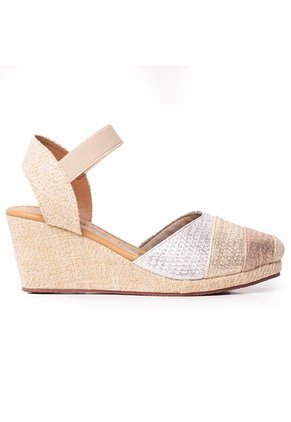 Price Shoes Tacón Cuña Para Mujer 692A147OROROSA