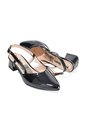 Priceshoes Zapatos Ejecutivo Puntudo En Charol Para Mujer 9721209NEGRO de Price Shoes