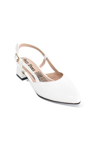 Priceshoes Zapatos Ejecutivo Puntudo En Charol Para Mujer 9721215TALCO Price Shoes