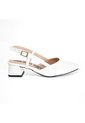 Priceshoes Zapatos Ejecutivo Puntudo En Charol Para Mujer 9721215TALCO de Price Shoes