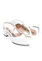 Priceshoes Zapatos Ejecutivo Puntudo En Charol Para Mujer 9721215TALCO de Price Shoes