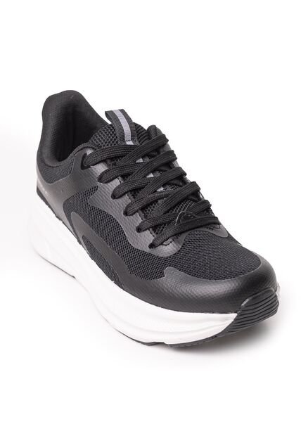Price Shoes Tenis Deportivo Para Mujer 702E6801W02NEGRO