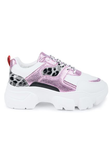 Price Shoes Tenis Moda Mujer 622FD01-004ROSADO
