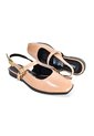 Price Shoes Baletas Mule Charol Mujer 182BE911AMARETTO de Price Shoes