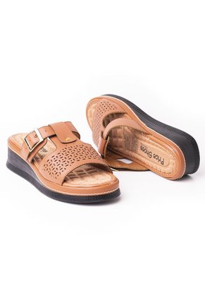 Priceshoes Sandalia Confort Para Mujer 6925544MIEL