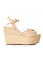 Price Shoes Plataformas En Yute Para Mujer 192M94NATURAL de Price Shoes