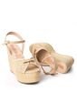 Price Shoes Plataformas En Yute Para Mujer 192M94NATURAL de Price Shoes