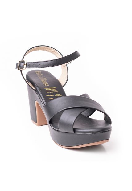 Price Shoes Sandalia Tacon Para Mujer 462JC011NEGRO