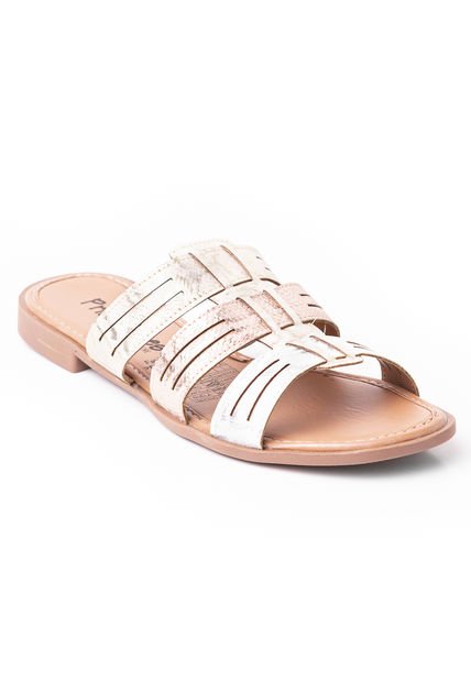 Priceshoes Sandalias Planas Para Mujer 692V218OROROSA