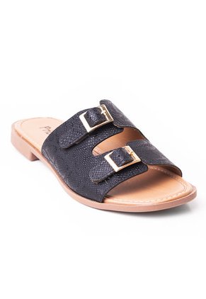 Priceshoes Sandalias Planas Para Mujer 692V212NEGRO