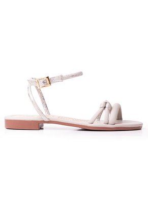 Priceshoes Sandalias Planas Para Mujer 9021351GRIS