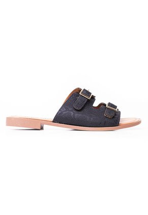 Priceshoes Sandalias Planas Para Mujer 692V212NEGRO