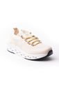 Price Shoes Tenis Deportivos Mujer 702ED82W09BEIGE de Price Shoes