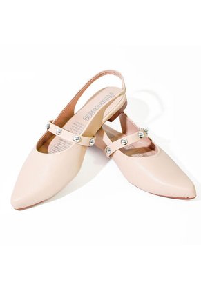 Priceshoes Baletas Elegantes Mujer 142CHUZBEIGE
