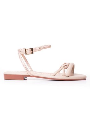 Priceshoes Sandalias Planas Para Mujer 9021351BEIGE