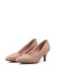 Price Shoes Tacones Para Mujer 0224076-1350BEIGE de Price Shoes