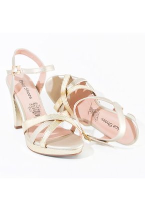Price Shoes Tacones Elegantes Mujer 542903CHAMPANA