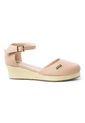 Price Shoes Plataforma Para Mujer 262498NUDE de Price Shoes