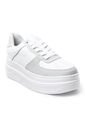 Priceshoes Tenis Moda Mujer 962DN30BLANCO de Price Shoes