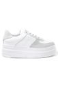 Priceshoes Tenis Moda Mujer 962DN30BLANCO de Price Shoes