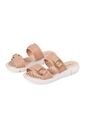 Price Shoes Sandalia Confort Para Mujer 0227142-142NUDE de Price Shoes